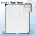 3500 Filter Replacement Set Plastic Frame Compatible with AD3000/AD3500, 3500i, 3000M, 3000Pro Air Purifier 7-Pack
