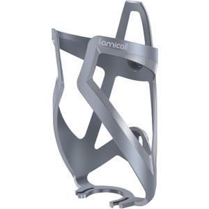 Lamicall Bike Water Bottle Holder - 1.2 Oz Ultralight & Sturdy Bike Cup Holder, Bicycle Drink Cage, Cycling Bike Water Bottle Cage with Screw Tool, for 2.75-3.94" Diameter Bottles, Gray