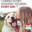 Sun Chlorella Sun Pet Treats Green Superfood Cat & Dog Supplement - Chlorophyll Eleuthero & Lecithin, Minerals, Antioxidants & Vitamins for Dogs & Cats - Immune Defense, Skin & Gut Health - 120 Bites