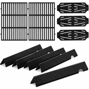 Grill Parts for Weber Genesis II 300 Series, Genesis II Flavorizer Bars&Grill Grates for Weber Genesis 2 Grill Parts - 66095 66040 66795 Parts for Weber Genesis ii E/S-310 ii E/S-315 ii E/S-335