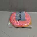 Cat Cone Collar Soft, Cute Cat Donut Collar After Surgery, Adjustable Kitten Recovery Cones to Stop Licking, Lightweight Neck Elizabethan Collars for Cats Kittens (Pink, Medium)