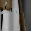 Rolanstar TV Stand with Mount and Power Outlet 59.1", Swivel TV Stand Mount for 32/45/55/60/65/70 inch TVs, Height Adjustable Modern Entertainment Center with Storage & LED Lights, TV Table White