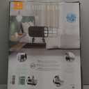 Stander EZ Adjust Bed Rail, Adjustable Senior Bedrail and Safety Assist Railing for Elderly Adults with Organizer Pouch, ASTM Safety Approved Guard-Rail, Black