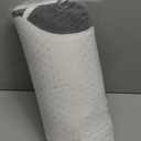 Memory Foam Pillows, Cervical Pillow for Neck and Shoulder Pain Relief, Ergonomic Contour Bed Pillow, Soft for Side Sleep Stomach Sleeping and Back Sleeper (Queen Size-24.8''Lx14.96''Wx5.78''H, Grey)