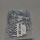 ALLCLEAN 100 Pcs 3/16" x 1-3/16" Aluminum Blind Rivets,4.8 x 30mm Pop Rivets,Aluminum Grip and Steel Mandrel