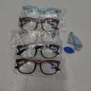 CCVOO Reading Glasses for Women/Men, Eyeglasses, Blue Light Readers for Women/Men, Computer Eye Glasses, Cheaters, +5.5