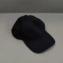 Top Level Baseball Cap Men Women - Classic Adjustable Plain Hat (One Size, Black)