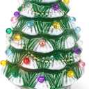 2 x ARVIDSSON Christmas Essential Oil Diffuser, Festive Aromatherpay Diffuser for Essential Oils, Ceramic Ultrasonic Oil Diffusers for Home, Christmas Tree Diffusers Gift for Women