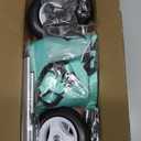 Nasjac Dog Wheelchair for Back Legs - Lightweight Portable Wheelchair with Reflective Stripes, Adjustable Pet Wheelchair Cart for Senior, Arthritis, Paralyzed, Injured, or Disabled Dogs (Small, Green)