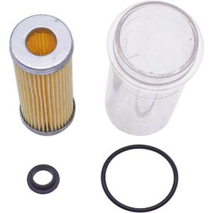 Fuel Filter with 0-Ring & Bowl Replacement for Kubota B20 B21 B2100 B2150 B2400 B7300 B7100,1T021-43560 1T021-43580 15231-43560 15393-43580
