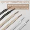 3 x UamGlsob 2 Pairs Flat Shoelaces for New Balance 9060, 574, 997, 998, 990, 1500 Sneakers, Athletic Classic Replacement Laces