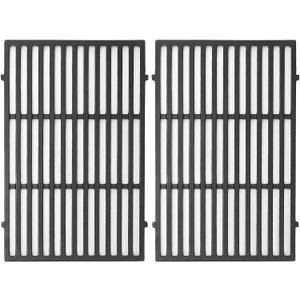 Uniflasy 19.5" Grill Parts for Weber Genesis Grill Grates for Weber Genesis 300 Series E310 E320 E330 S310 S320 S330 EP310 Cast Iron Cooking Grates Replacement for Parts 7524 7528, Pack of 1 