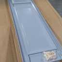 Ekena Millwork Lifetime Vinyl LP2S14X07100PG Standard Two Equal Panel Vinyls, Raised Panel Vinyl Shutters, w/Installation Shutter-Lok's & Matching Screws (Per Pair), 14.75"W x 71"H, Paintable