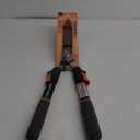 Fiskars Power-Lever Hedge Shears - 25"-33" Extendable Handle - Plant Cutting Scissors - Yard and Garden Tools - Orange/Black