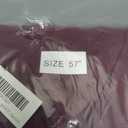 Newrara Graduation Gown Cap Tassel Set (XX-Large 57(6'0"-6'2"), Maroon)