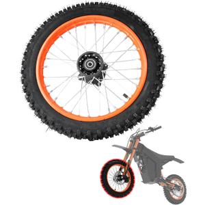 14'' E-Bike Front Wheel Outer Tire for Tuttio Soleil01 Electric-Dirt-Bike, Front Wheel