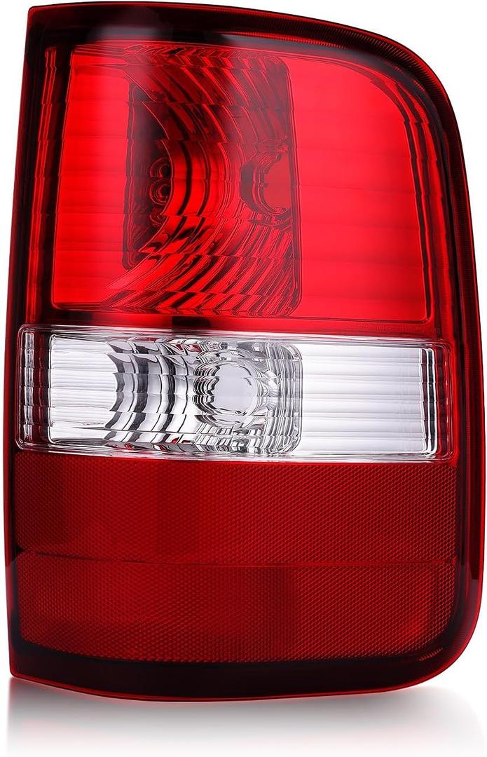 OKLPF Rear Brake Tail Light Compatible With 2004 2005 2006 2007 2008 Ford F150 F-150 Replacement Red Taillight Assembly,Includes a Luxurious Box,Right Passenger Side