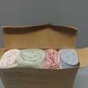 4-Pack Muslin Swaddle Blankets for Boys, Girls - Organic Baby Swaddles for Newborns, Soft & Breathable Receiving Baby Blankets for Girl, Boy, Neutral, Newborn Essentials Gift (Bloom)