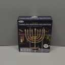 Rite Lite LED Twinkling Menorah Decoration | Hanukkah Gifts Jewish Holiday Party Favors Battery-Powered Lights Dance! Judaica Chanukah Festival of Lights 8.75" H