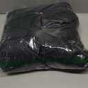 Nasitos 2 Pack Black Tablecloth 6 Foot-Open Back Fitted Tablecloth Rectangle Table, Washable Fabric Trade Show Table Cover for Craft Show, Display, Parties, Wedding, Events