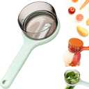 Peeler with Container - New with Box Storage Kitchen Special FruitpeelerVegetable Peeler with Storage Box, Double-Sided Stainless Steel Multi-function Peeler for Home Kitchen (Green)