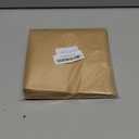 100 Pcs Bakery Bags with Window, 7.1 x 7.5 Inches Paper Sandwich & Donut Bags for Treat, Snack & Cookie Packaging (Brown)