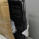 DONORO Dog Crates for Small Medium Size Dogs Indoor Double Door Dog Kennels & Houses for Puppy and Cats, Collapsible Metal Contour Dog Cages (Brown, 30.0" L x 19.0" W x 21.0" H)