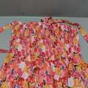 PRETTYGARDEN Womens Summer Dresses Floral Sleeveless Smocked Maxi Dress Boho Spaghetti Strap A Line Flowy Beach Long Sundress M