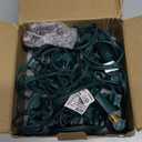 C9 LED Multicolor Christmas Lights Outdoor, 25Ft C9 Vintage Christmas Lights Waterproof with 26 LED Colorful Bulbs, Outdoor Christmas Decorations String Lights for Patio Garden Roofline Holiday Party