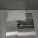 Titanium Cutting Board Set of 3,100% Pure Titanium Cutting Boards for Kitchen, Double Sided Non Toxic Cutting Board, Ideal Charcuterie & Chopping for Meat, Hygiene Durable Dishwashr3 Pack) (Silver)