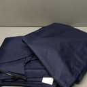 Seapisode 4 Bow Marine Grade Fade and Crack Resistant Bimini Top Replacement Cover, Heavy-Duty Waterproof and UV-proof Sun Shade Boat Canopy,Easy Install Zipper Sleeves Boat Awning/Without Frame,Black