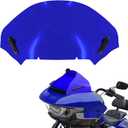 Motorcycle Windshield Windscreen Wind Splitter Fit for Harley Road Glide FLTRXSE 2023-later FLTRX FLTRXSTSE 2024-later for Dual Headlights (Blue)