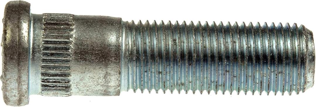 Dorman 610-217 9/16-18 Serrated Wheel Stud - 0.627 in. Knurl, 2-1/8 in. Length, 10 Pack Universal Fit