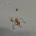 Thyle 300 Pieces 1ml Tiny Mini Glass Jars Bottles with Cork Stoppers Small Clear Vials for Necklace Bracelet Pendants Arts Crafts Projects DIY Art Crafts Wedding Favors