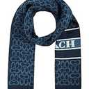 COACH womens Signature C Logo Knit Scarf (One Size)