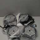 Stage Lights DJ Lights 36LED Par Lights - 4 Pack RGB Party Lights Uplights with Sound Activated Remote Control Stage Lighting for Disco Wedding Club Ba Christmas Party Lighting Outdoor