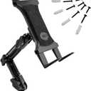 ARKON Mounts - Heavy-Duty Tablet Mount | Secure Drill Base for Cars, Walls, and Tables | Adjustable Arm Ensures Perfect Positioning | Universal Tablet Stand and Holder | Great for iPad Wall Mount