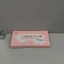 LitBear Heated Eye Mask, Silk Cordless Warm Eye Compress for Dry Eyes, Light Blocking Heat Eye Mask for Women Men, Soft Eye Heating Pad for Dry Eyes, Travel, Rechargeable, Washable Cover (Pink)