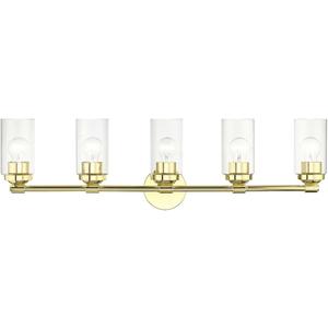 Livex Lighting, 18085-02, Whittier, Large Vanity Sconce, Polished Brass