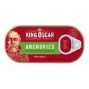 King Oscar Anchovies Fillets in Olive Oil, 2 Ounce Cans (Pack of 18), Wild Caught Canned Anchovies
