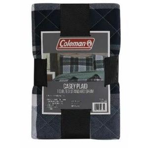 COLEMAN Casey plaid 1 quilted standard sham(20x26inch)