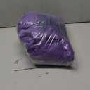 Exquisite Party Solids 6-Pack Premium Plastic Tablecloth 54in. x 108in. Rectangle Plastic Table Cover - Purple