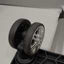 Backpack Trolley - 4 Wheels Folding Compact Lightweight Luggage Cart, Travel Trolley for Bags/Lunch Backpack/Golf Bag (4 Wheels)