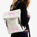 6PCS Bow Iron on Patches, Pink Mini Bownknot Repair Clothing Patches, Cute Bow Embroidered Applique, Soft Bow Decorative Sew on Patch for Hats, Backpacks, Jeans