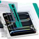 ESR 2 Pack Screen Protector for iPad Pro 11 Inch (M5/M4) 2025/2024, Tempered Glass Film with Easy Application Tray, Scratch Resistant, HD Clarity