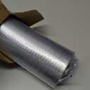 Hon&Guan 4-inch Semi Rigid Dryer Vent Hose, 8 Feet Flexible Aluminum Duct with 2 Clamps, and Aluminum Foil Tape