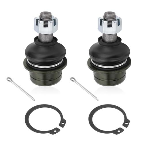 M MATI 2Pcs Front Upper A-Arm Ball Joint for Suzuki KingQuad 450 500 700 750 LT-Z400 LT-F250 for Arctic Cat DVX 400 for Kawasaki KFX400 3405-060 3405-045 3405-004