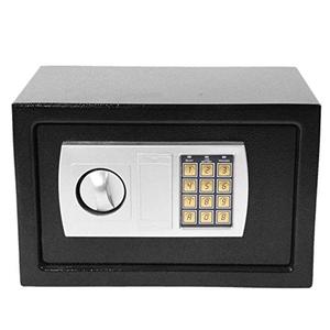 MLJ 0.45 Cu.ft small safe box with key, small mini money box with, hidden digital home safe small coin safes for home with code