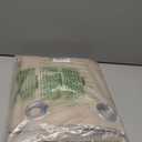 NICETOWN Thick Linen Curtains Privacy with Light Filtering, Grommet Semi Sheer Not See Through Linen Blend Curtain Drapes Vintage & Rustic for Farmhouse / Living Room, Angora, W55 x L84, 2 Panels