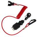 ZOOKOTO 5005801 Ignition Switch & Key Assembly with Safety Lanyard for Johnson Evinrude Boat, 175974 for Johnson Ignition Evinrude 40-200HP Outboard Motor